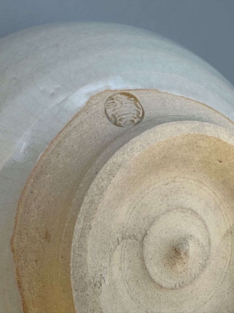 茶道具　茶碗　清風与平　菊画