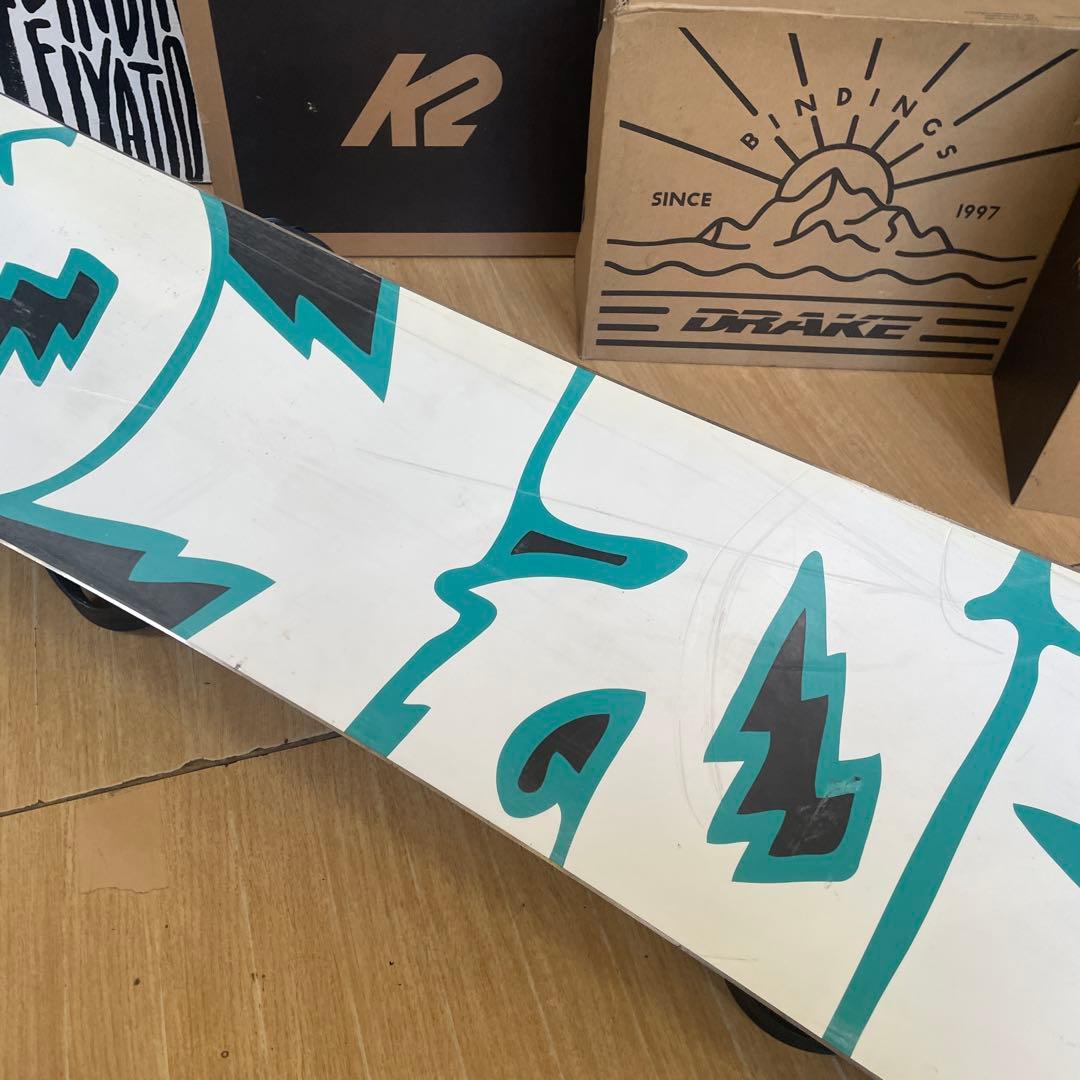 BURTON×ZUMA　バートン　スノーボードセット　未使用バインディング付