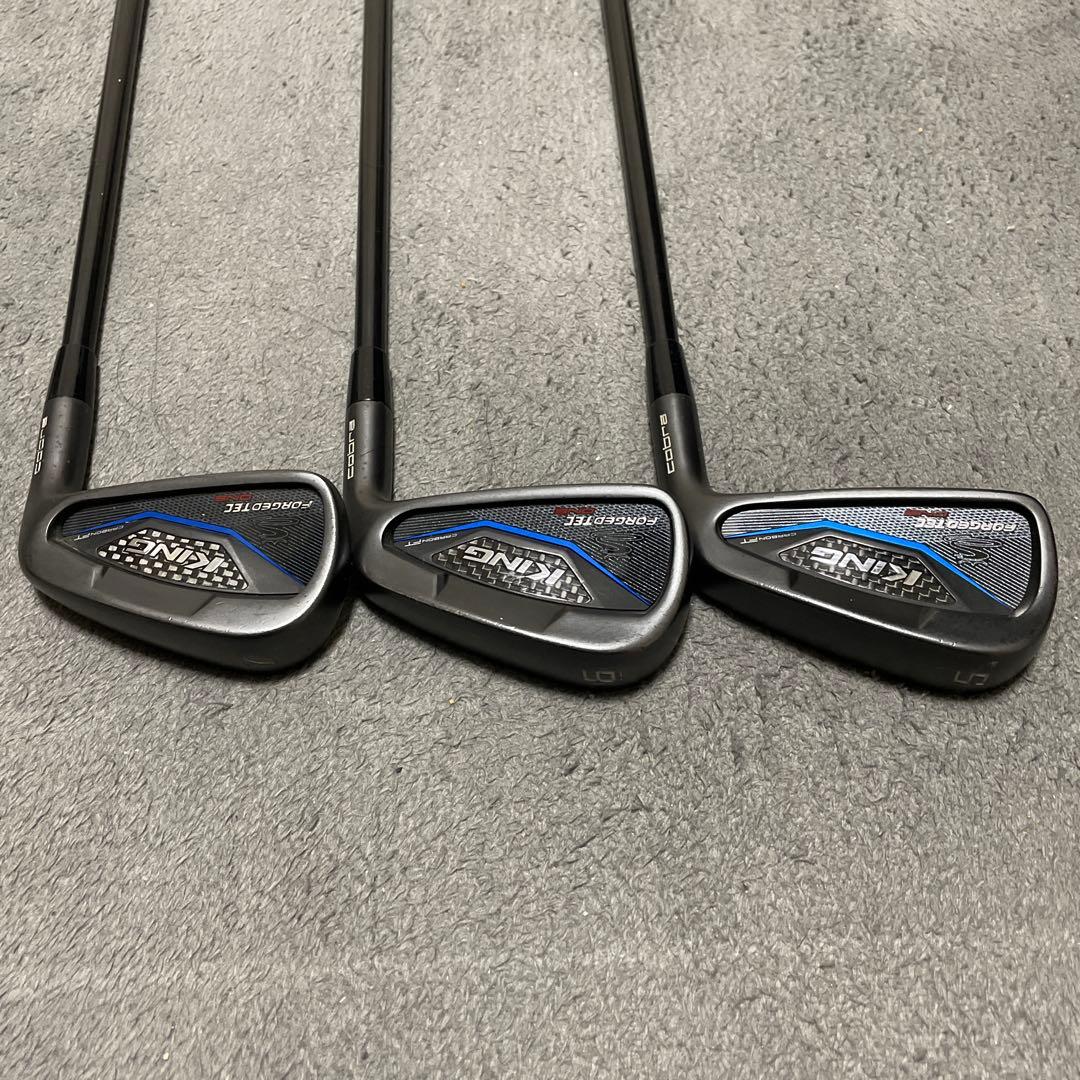 【コブラ/KING/ワンレングスアイアン】 限定ブラック black