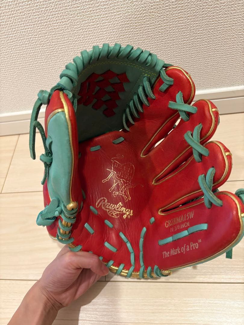 《美品》Rawlings ローリングス　グローブ　軟式野球11 3/4 INCH