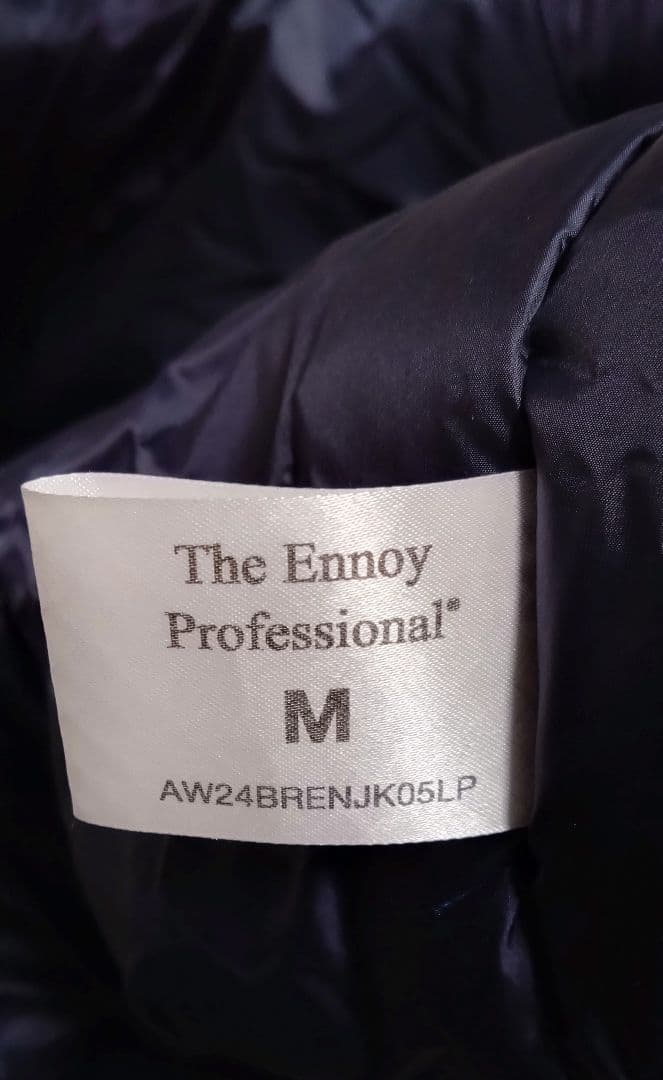 ジャケット・アウター ennoy Electric Puffer Jacket M NAVY