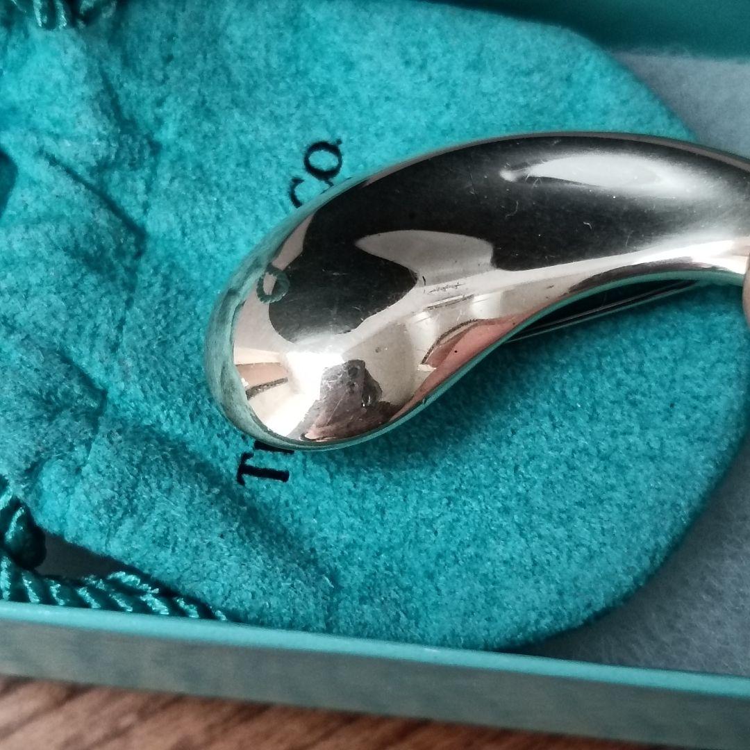 ティファニー ブローチ ビーン 刻印 シルバー 925