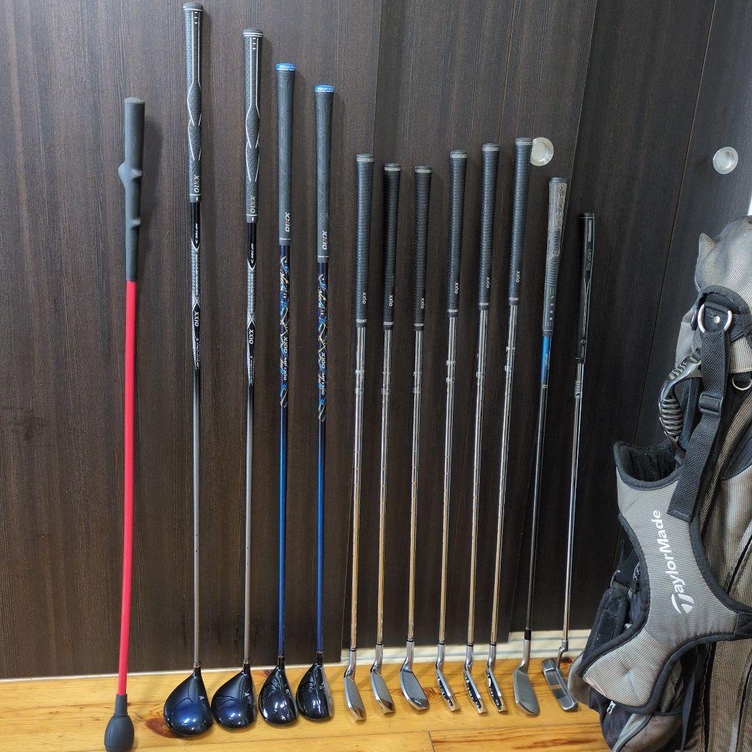 ゴルフクラブ　セット　XX10 PRGR Maruman テーラーメイドバッグ