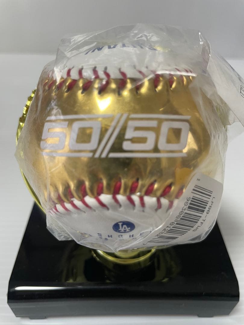 大谷翔平　50-50達成記念ボール&Champion記念ボール&50-50カード