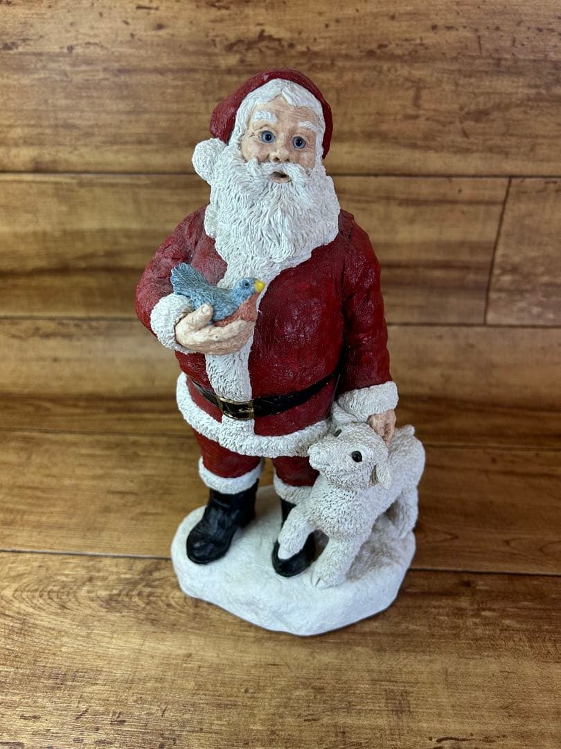 サンタクロース 置物 陶器製