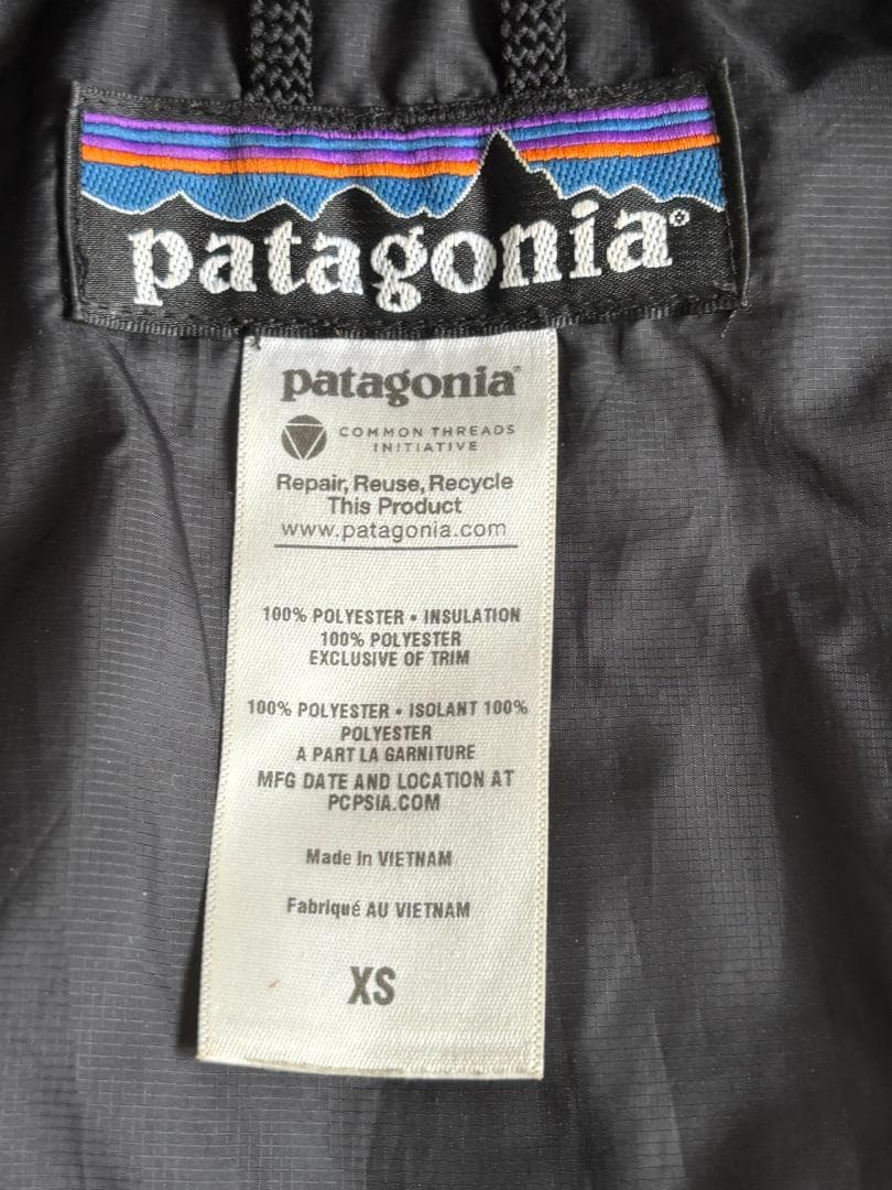 Patagonia パタゴニア ダスパーカー ブラック 黒 2011年 古着