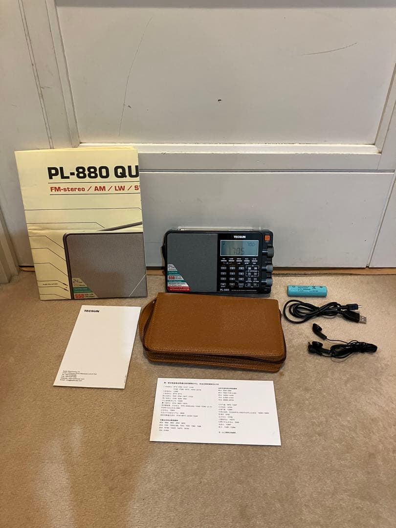 TECSUN PL-880高感度ワールドバントラジオ AM(SSB)•FM