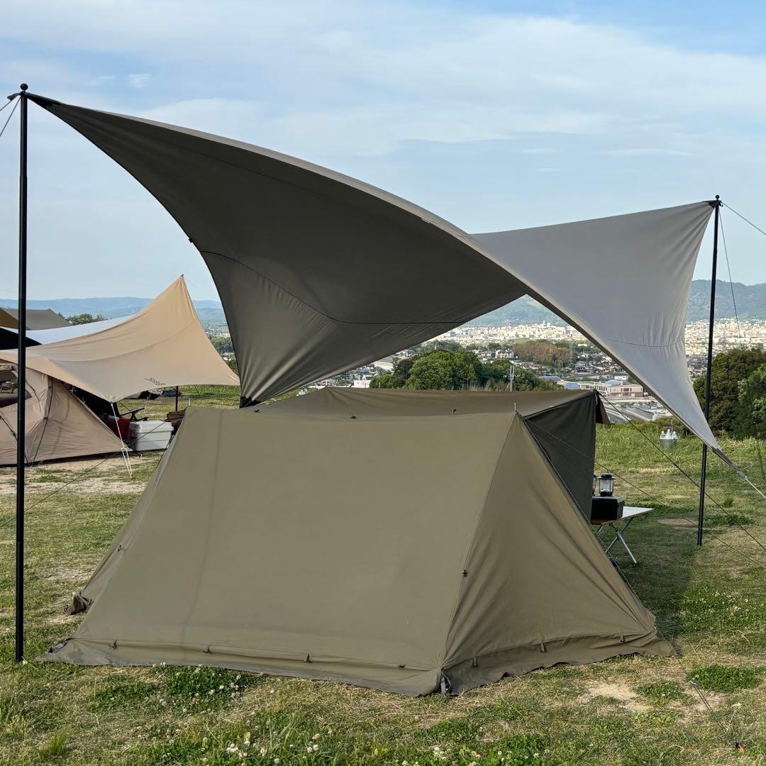 バンドック ソロベースEX 二股ポール片側付き