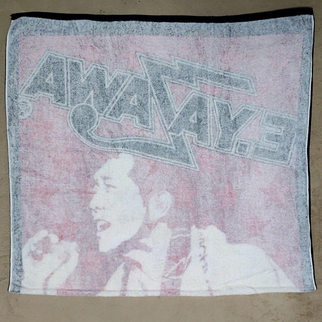 矢沢永吉 E YAZAWA 定番ロゴ 矢沢永吉 大判柄タオル