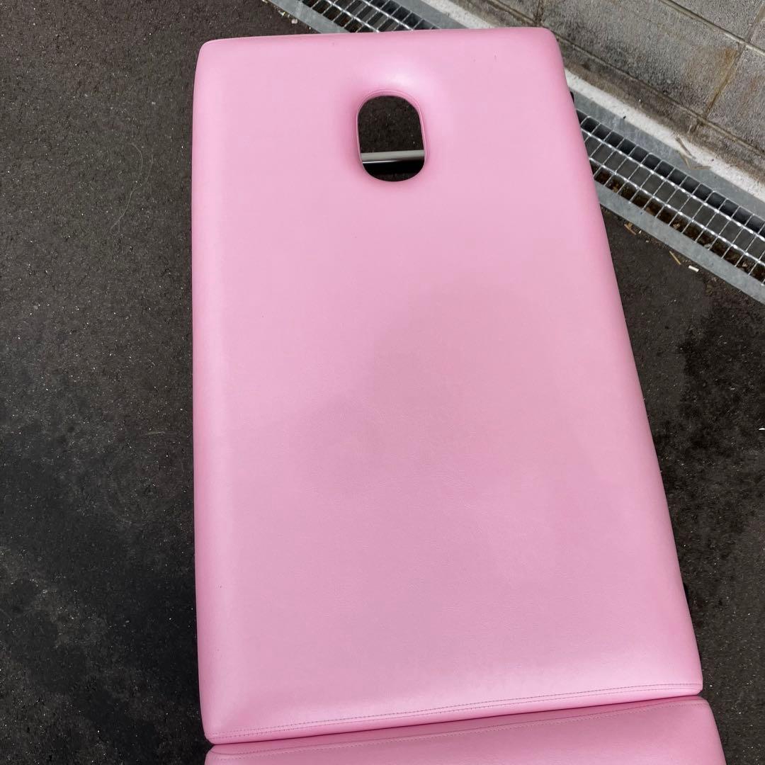 有孔オリコベッド 携帯ベッド エステ・マッサージ用 ピンク