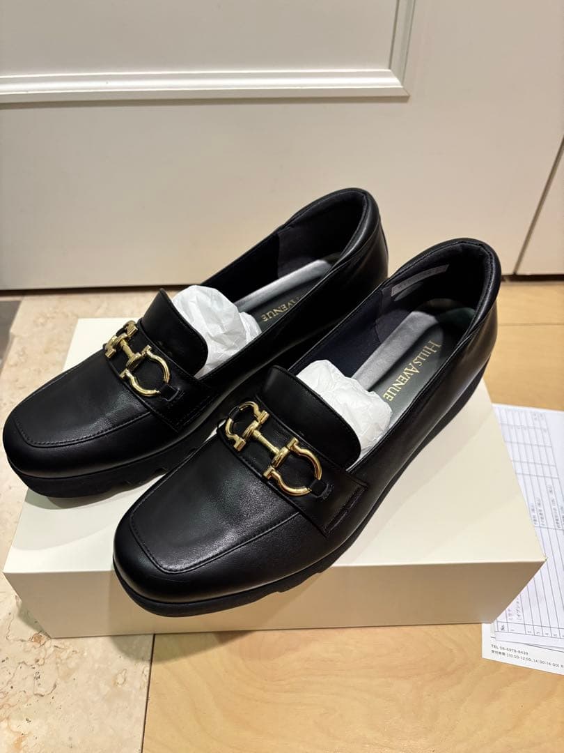 美品　ヒルズアベニュー　ミラナ　シューズ 24.5㎝ ブラック