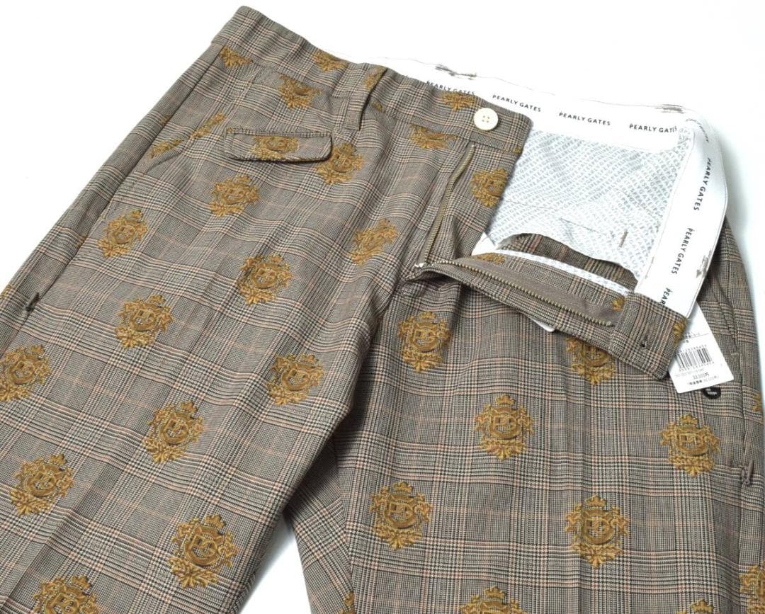 未使用3.3万 パーリーゲイツ 発熱 保温 ソフトサーモ パンツ 4 (M)