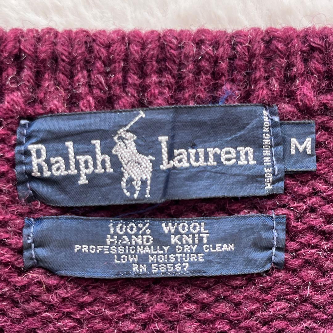 希少✨RALPH LAUREN ラルフローレン ニット ハンティング 犬