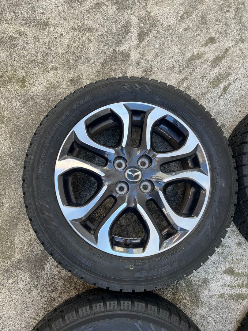 ☆送料込み１６インチホイール付きスタッドレスタイヤ4本セット