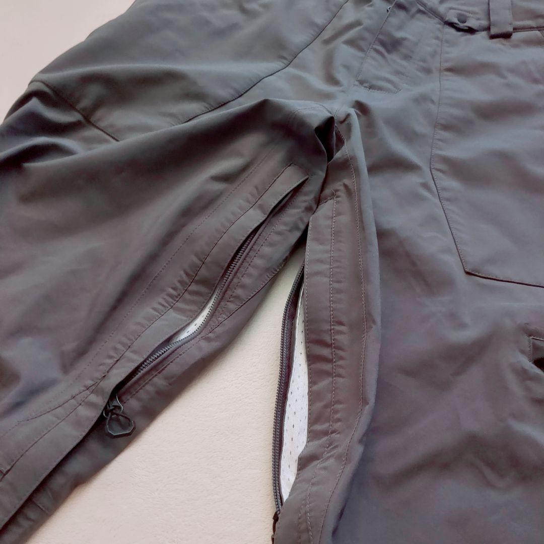 3141【美品】ボルコム スノボウェア ゴアテックス パンツ Lサイズ グレー