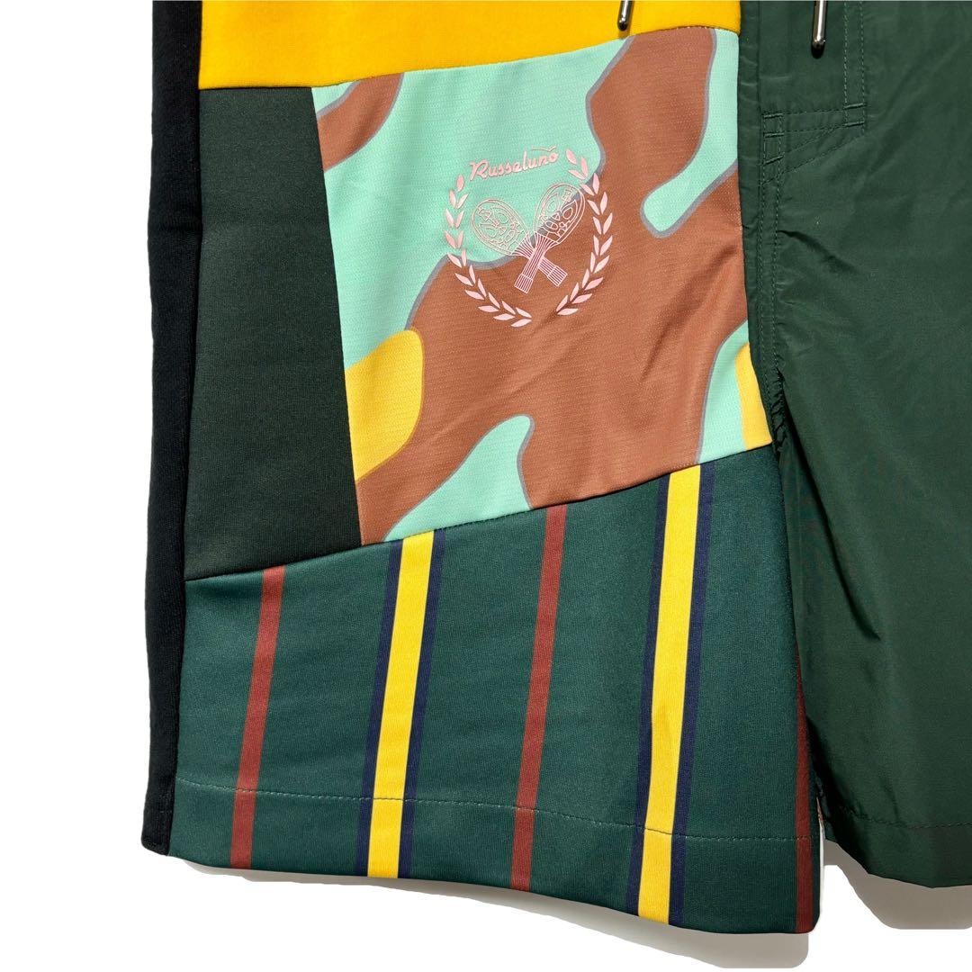 新品 ラッセルノ ゴルフ リボーン リメイク 総柄 ショーツ 定価55,000円