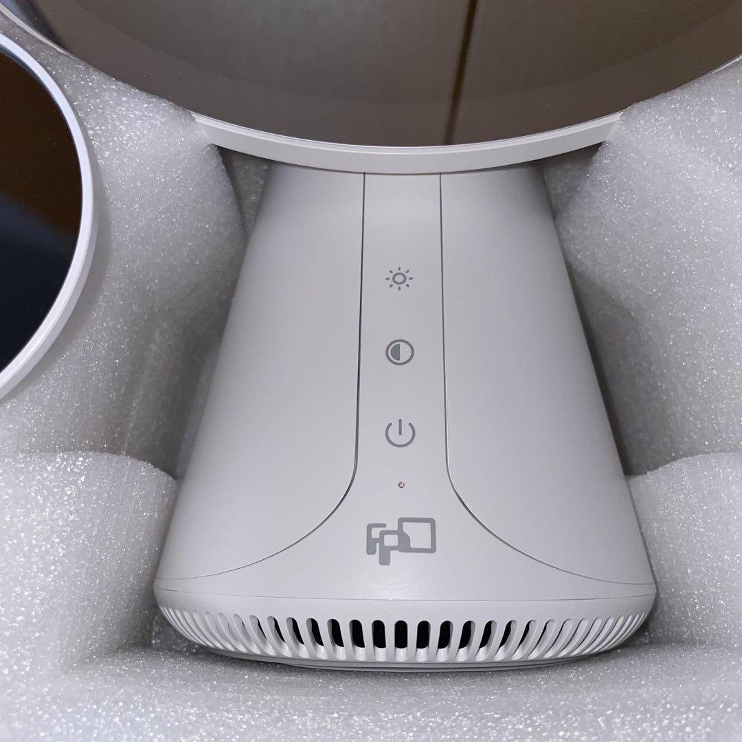 FPD CM08-X1 肌診断ミラー スマート 卓上 鏡 ライト付き 女優ミラー