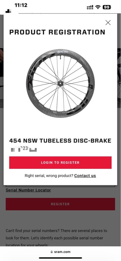 最安値設定！！！Zipp 454 NSW ホイールセット