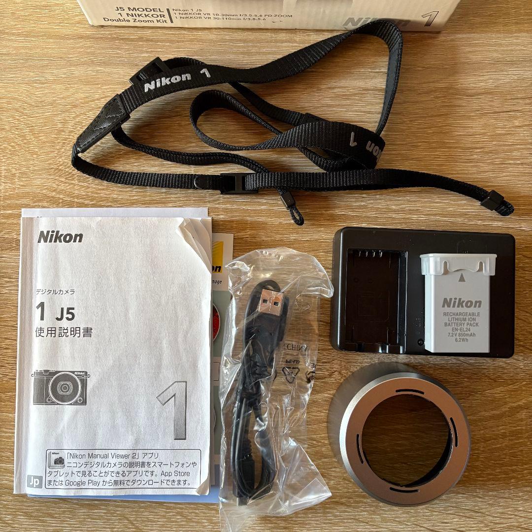 【ラッキーサニー】Nikon 1 J5 ダブルズームレンズキット