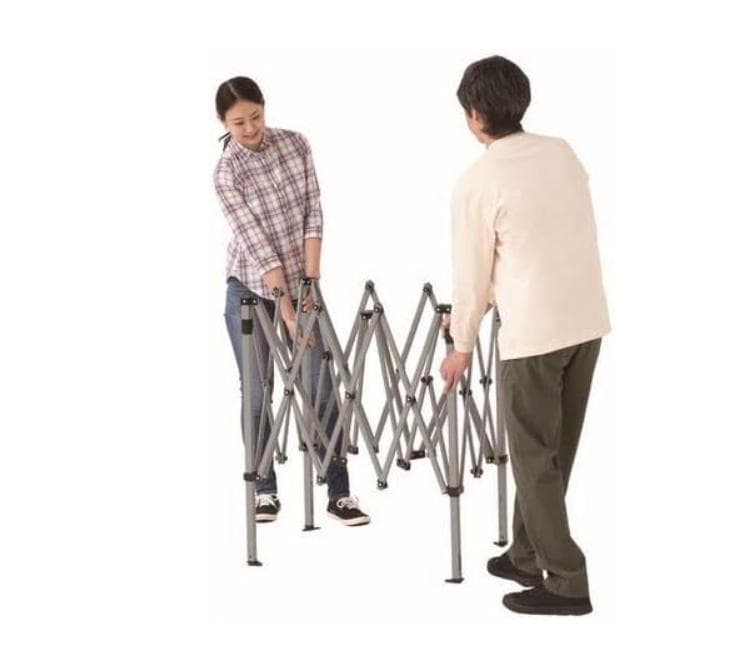 【未開封】組立てらくらくタープ 190×130 ベージュ DCM アウトドア