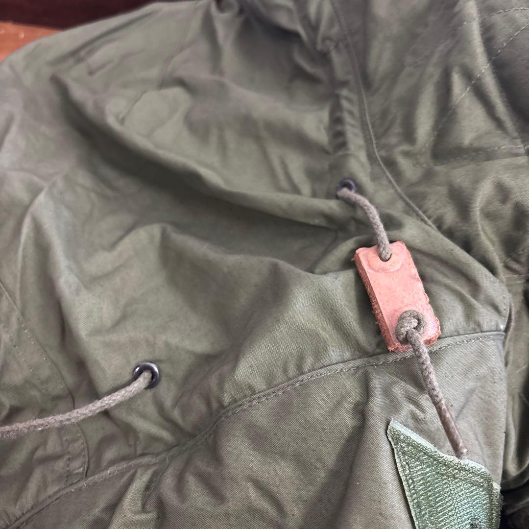 デッドストック　米軍　実物　80s M65 フィッシュテールパーカーフード　⑧