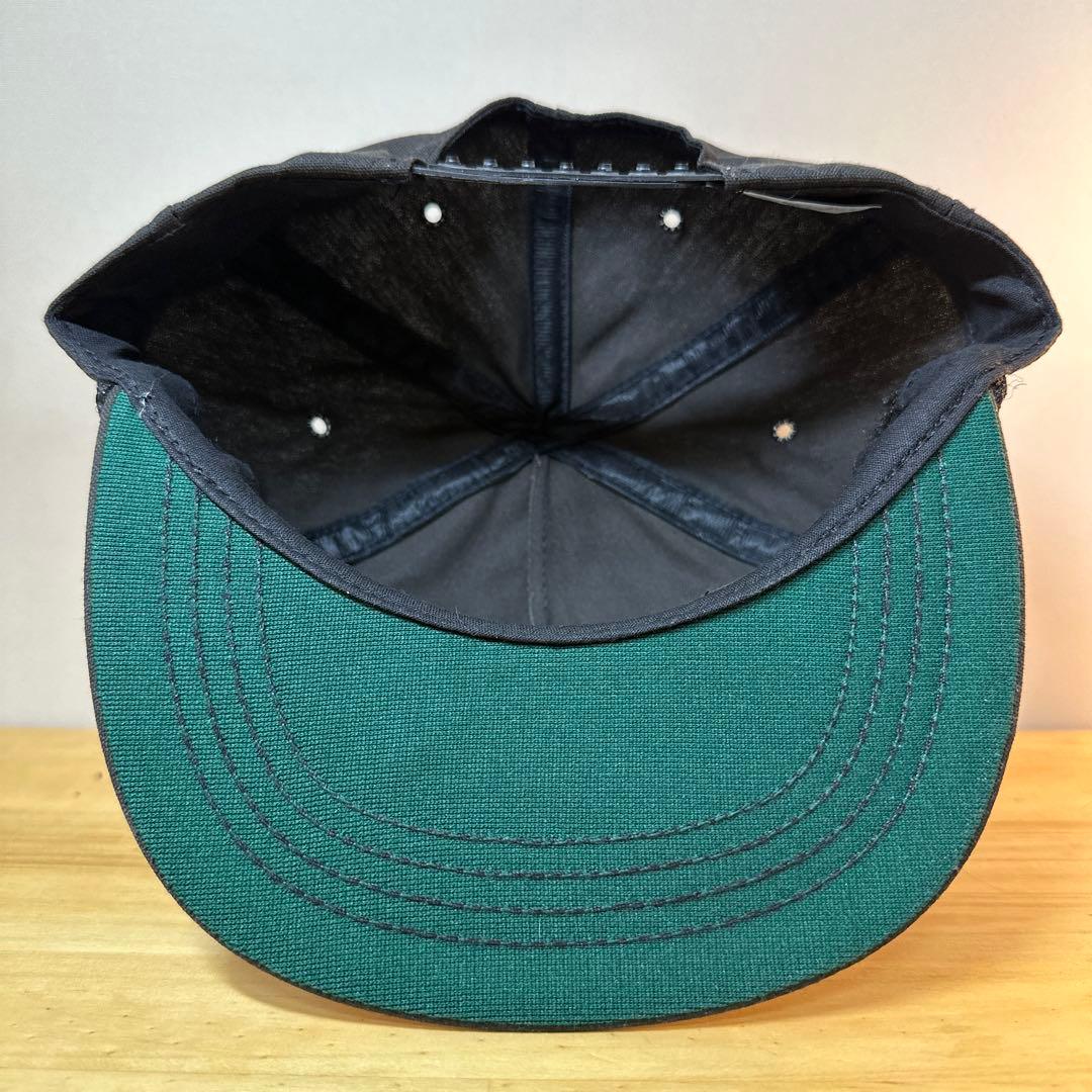 希少 USA製 80s 90sデッドストック ロープ キャップ 企業ロゴ