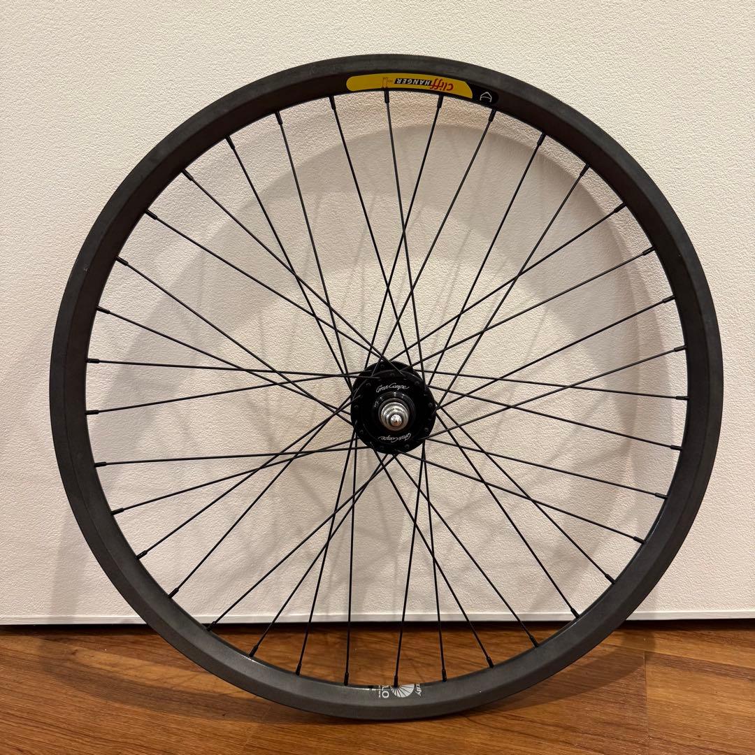 新品 26インチ ホイール Velocity × Gran Compe フロント