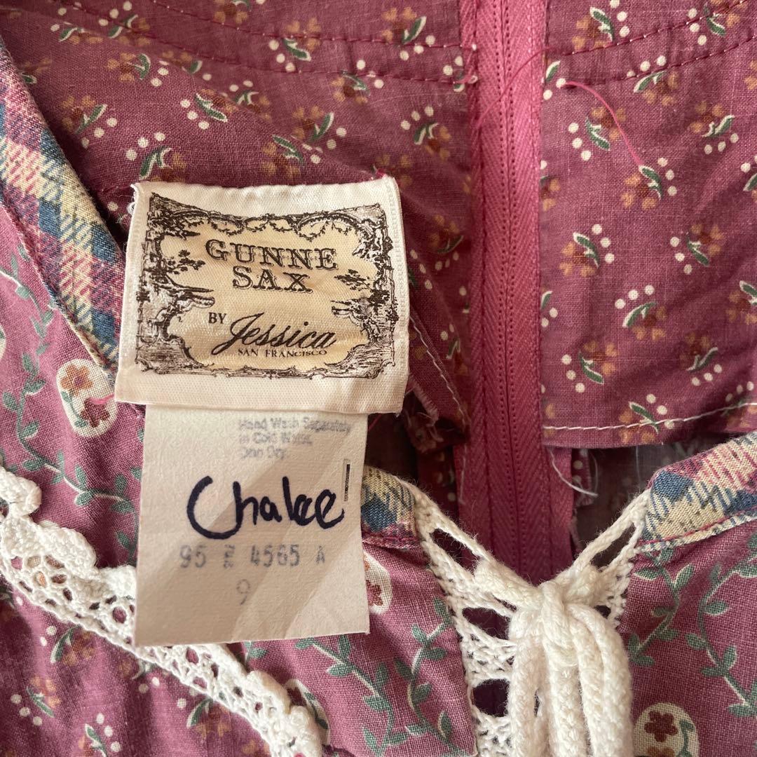 gunnesax 花柄ワンピース