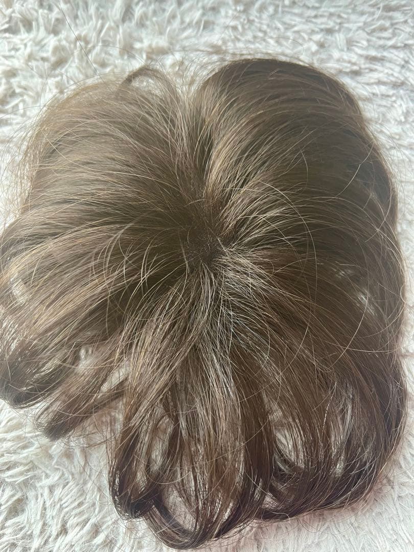 FONTaine ブラウン 頭頂部ウィッグ