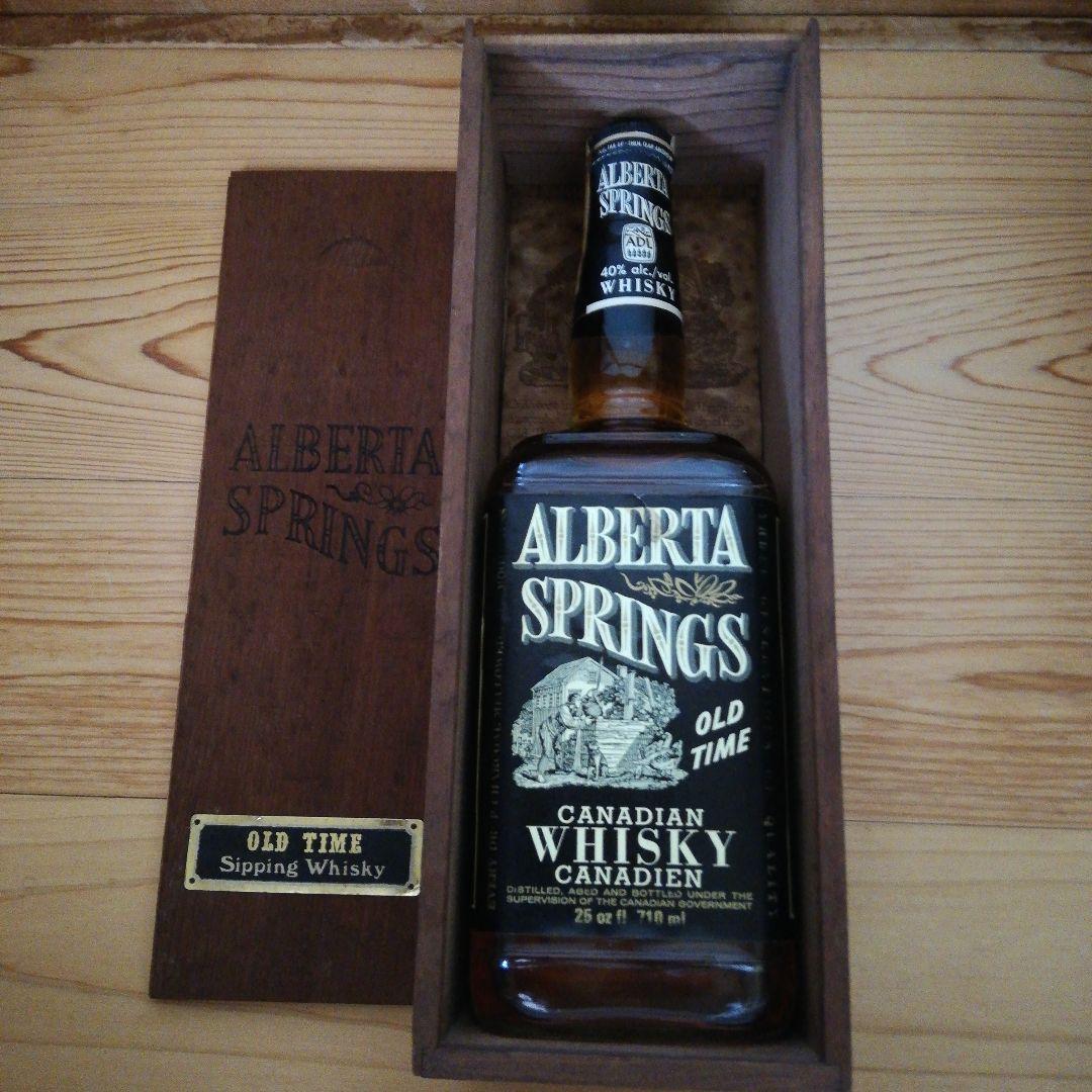 アルバータスプリングス，オールドカナダ，カナディアンクラブ×２ 計４本セット