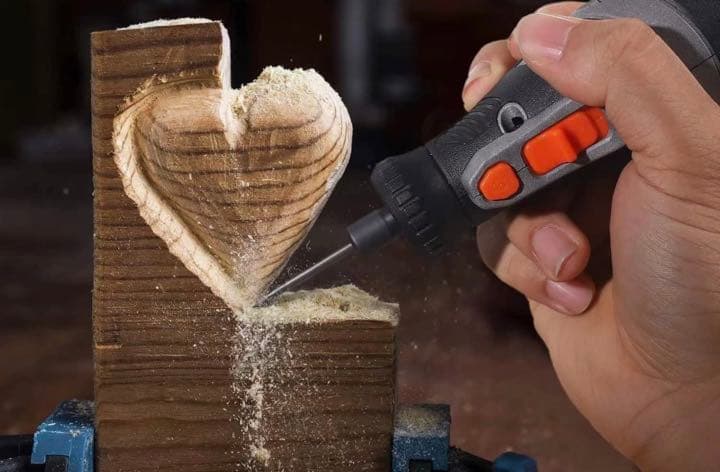 ミニルーター リューター 充電式 8V 5段変速43pcs 30000RPM