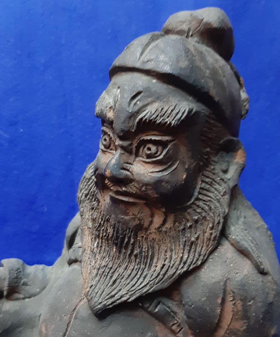 江戸期 ★(陶彫作品)　人物像　骨董