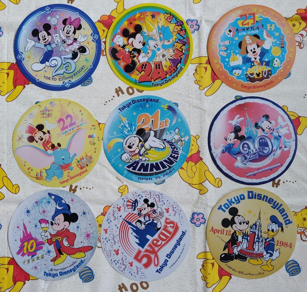 ディズニーポストカードまとめ売り　TDS TDL　アニバーサリー