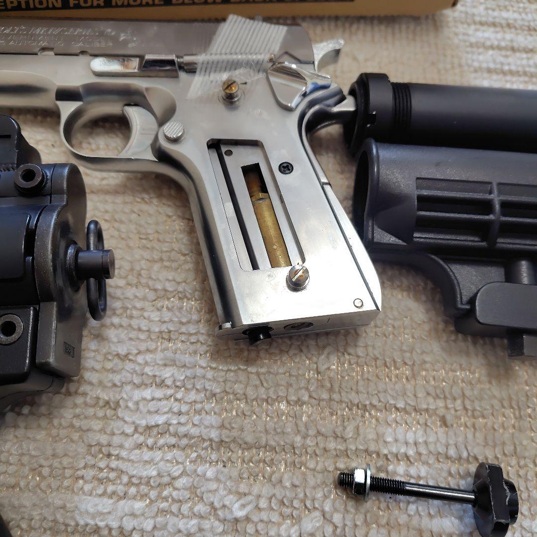 マルゼン MP5K4 \"Kurzi\" ガバメント S70 固定スライド　ジャンク