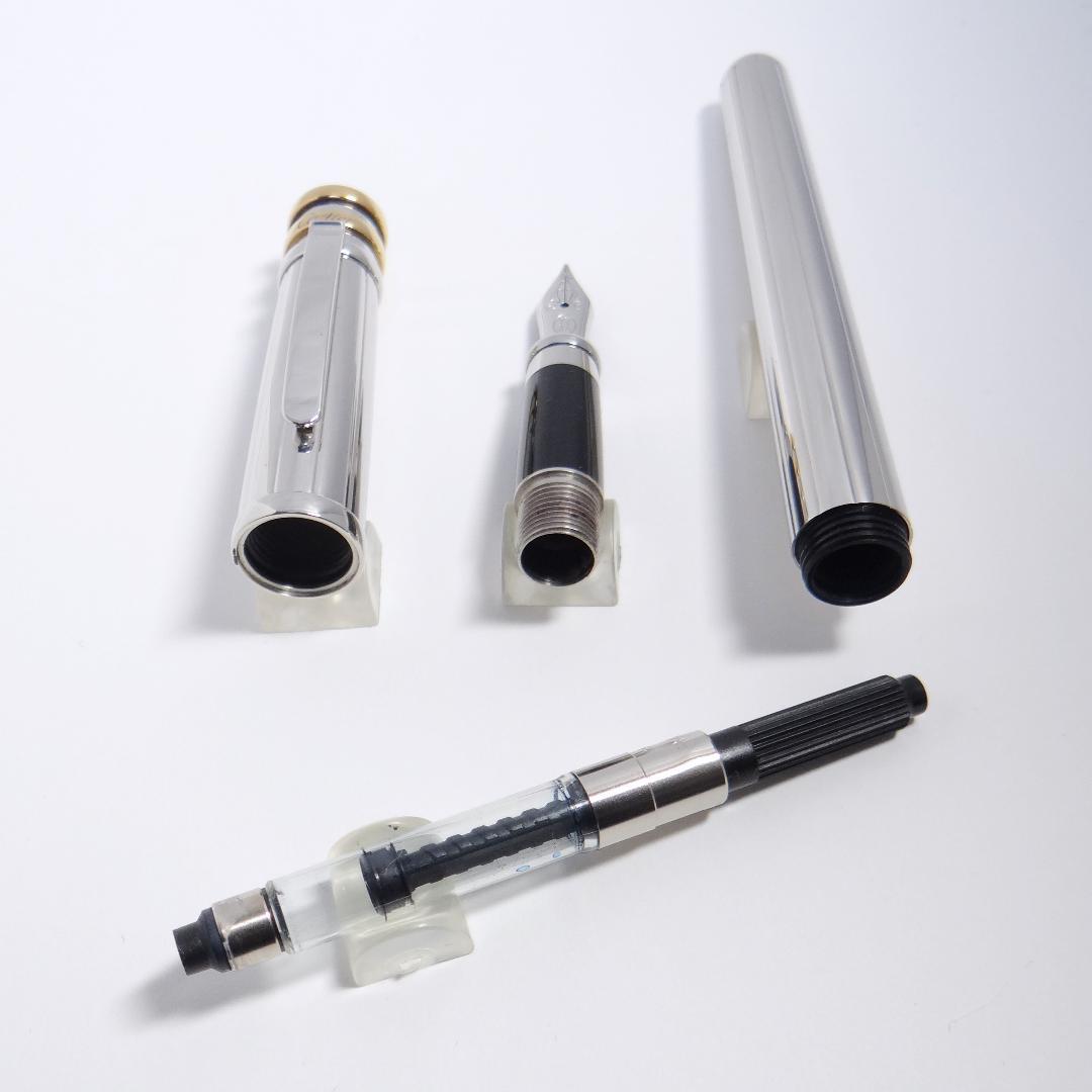 【買得・美品】カルティエ ドゥ・カルティエ Cartier 万年筆 18Kペン先