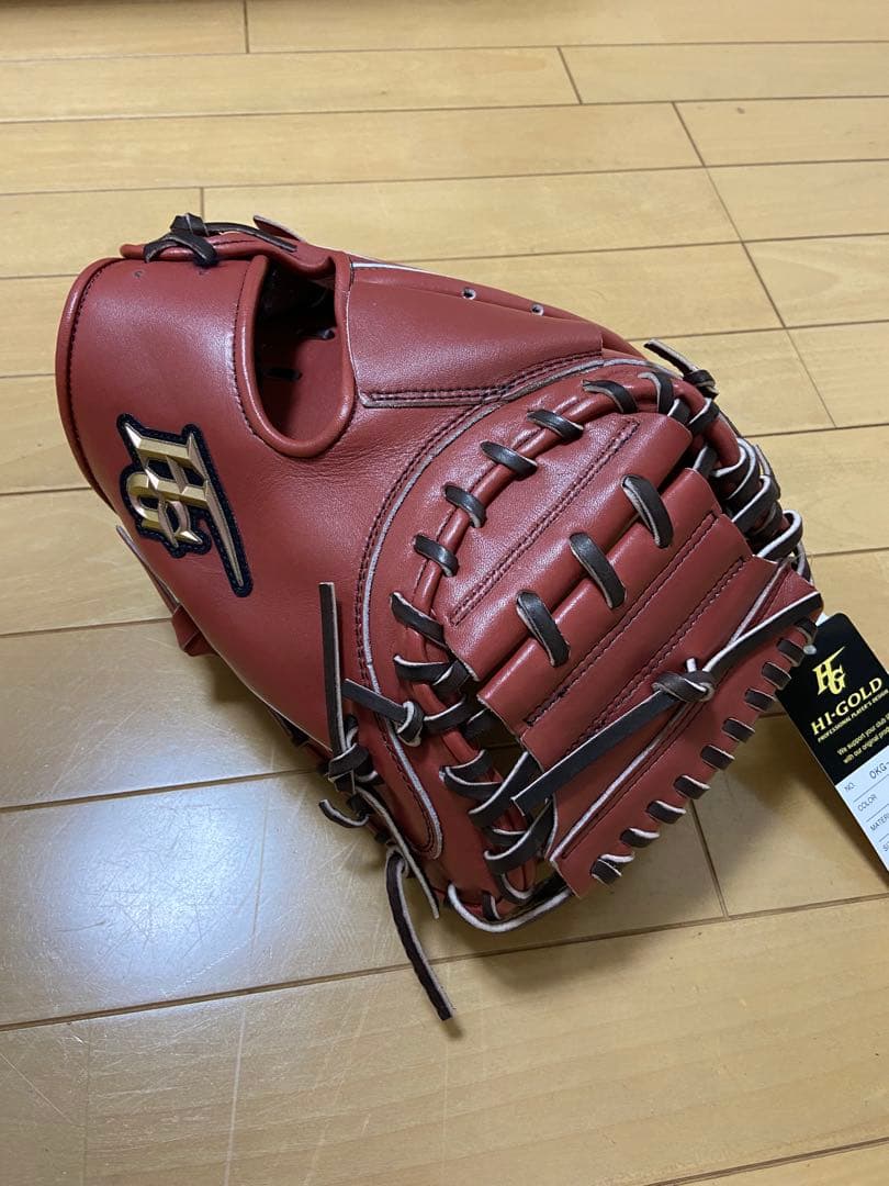新品ハイゴールド　キャッチャーミット軟式
