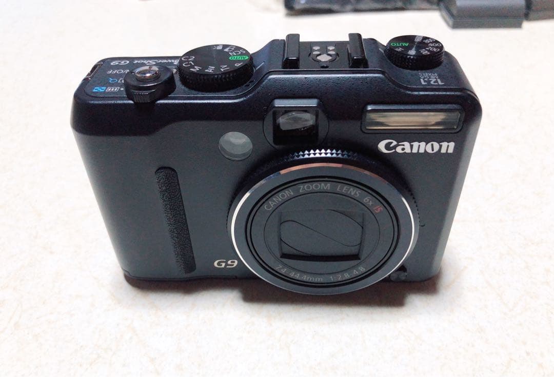 Canon PowerShot G9 デジタルカメラ 人工革ケース付き