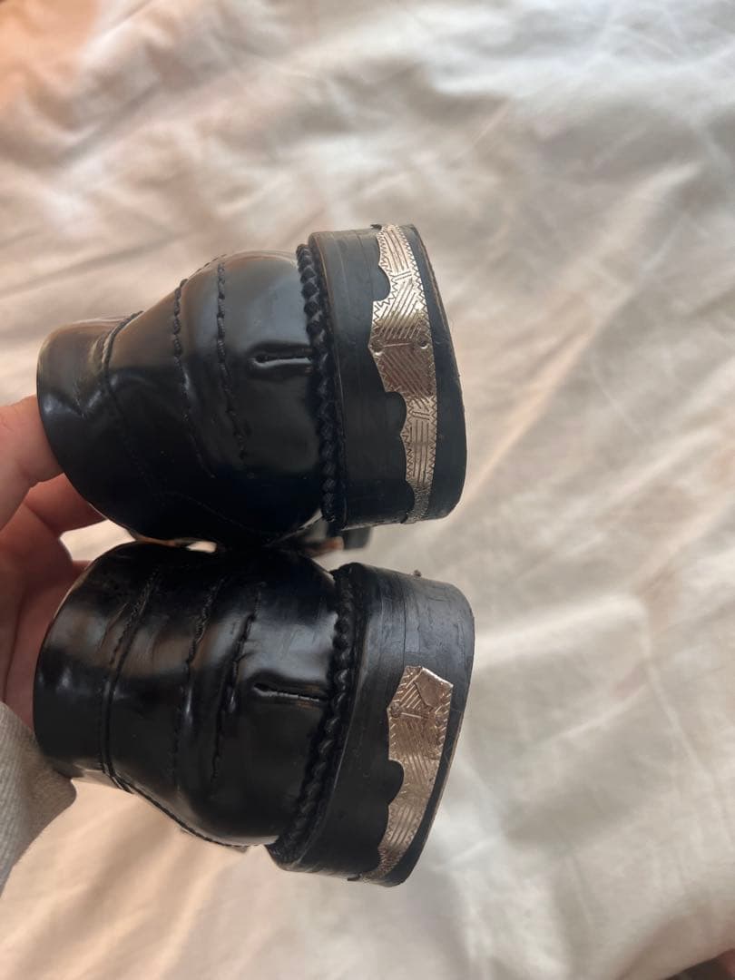 TOGA PULLA トーガプルラ メタルローファー 38