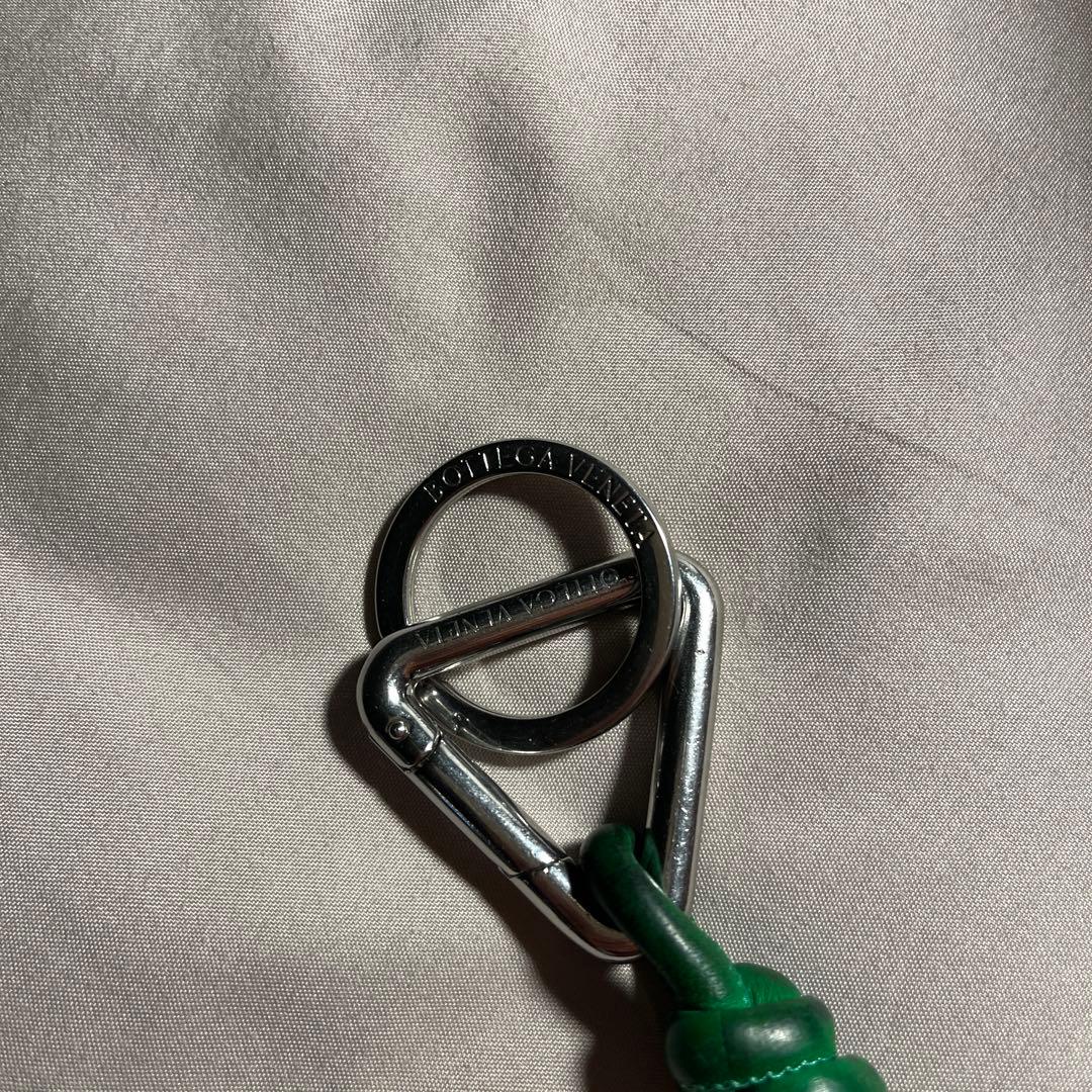 BOTTEGA VENETA 緑色 キーホルダー