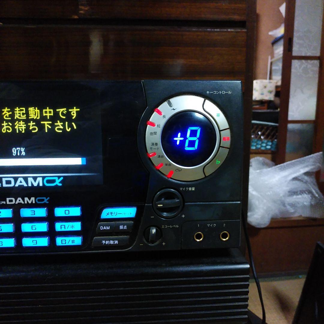 値引き❕売れちゃいます❕！カラオケＤＡＭ　アンプセット　マイクカバーオマケ付❕