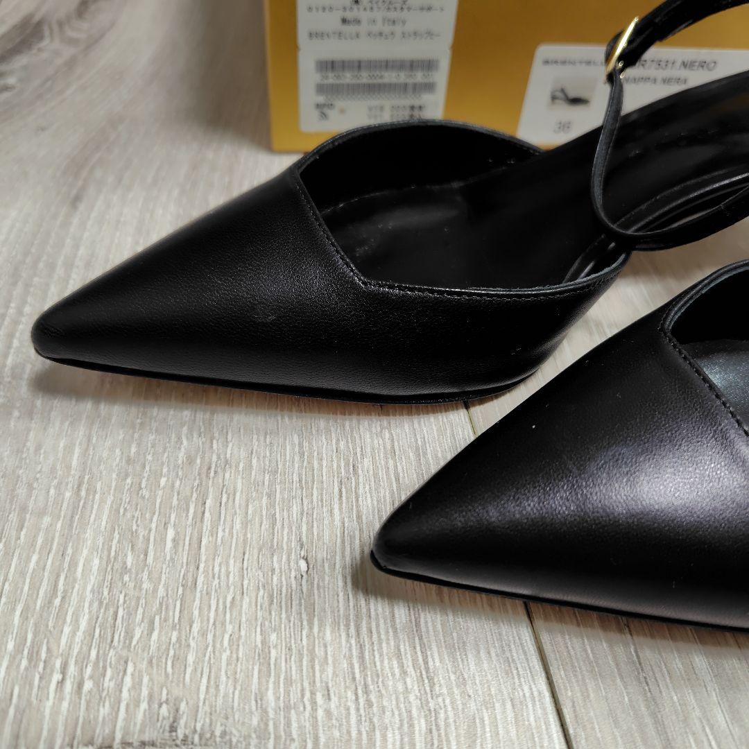 【いぬねこ】【NOBLE】BRENTELL 別注ストラップヒール