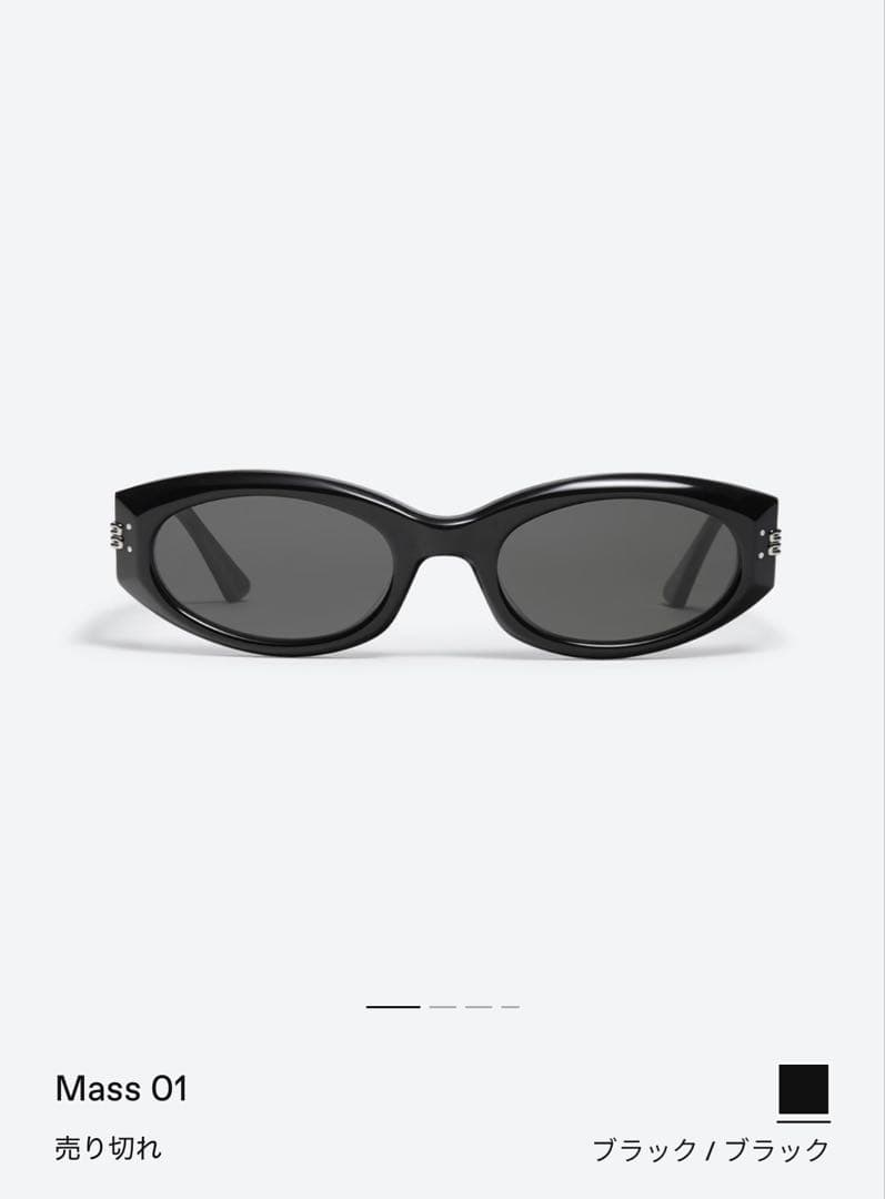 ア*ア様 【ウォニョン着用】GENTLE MONSTER サングラス　Mass0