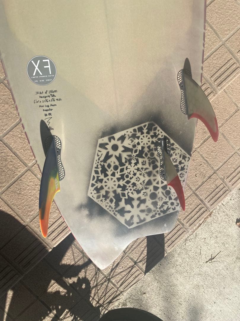 ミッドレングスサーフボード