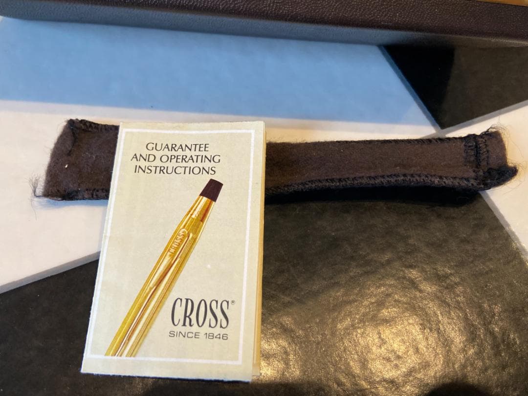 ◇クロス CROSS ボールペン 14KT GOLD 筆記体 ヴィンテージ(3)
