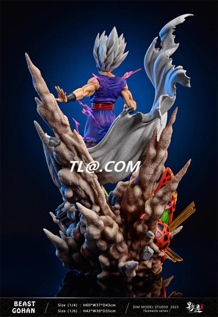 新品未開封『ドラコンボール』 孫悟飯ビースト　 ガレージキット スタチュー