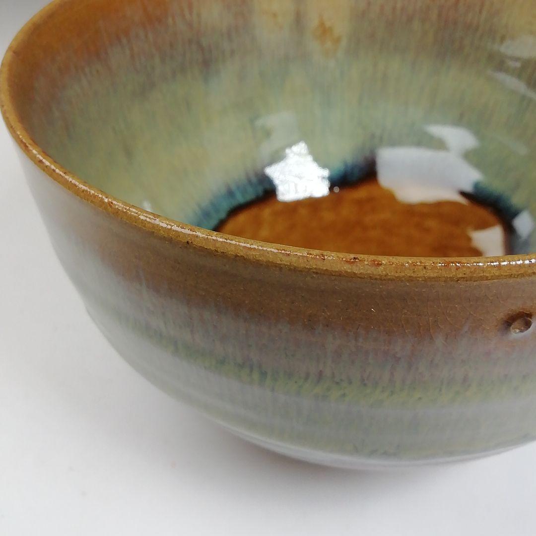 Ｗ５４　茶碗　『高取　茶碗』『亀井味楽 造』　共箱　抹茶碗　茶道具