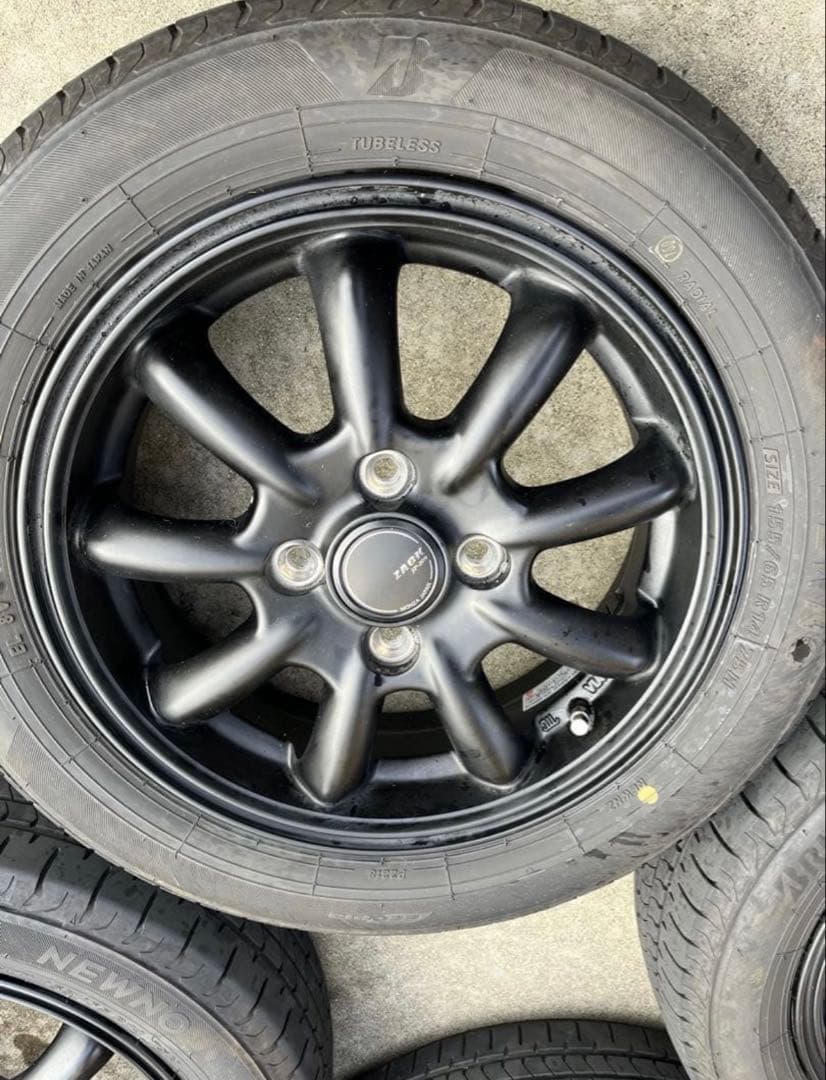 ③ZACK JP-209 【NEWNO 2025年製】155/65R14