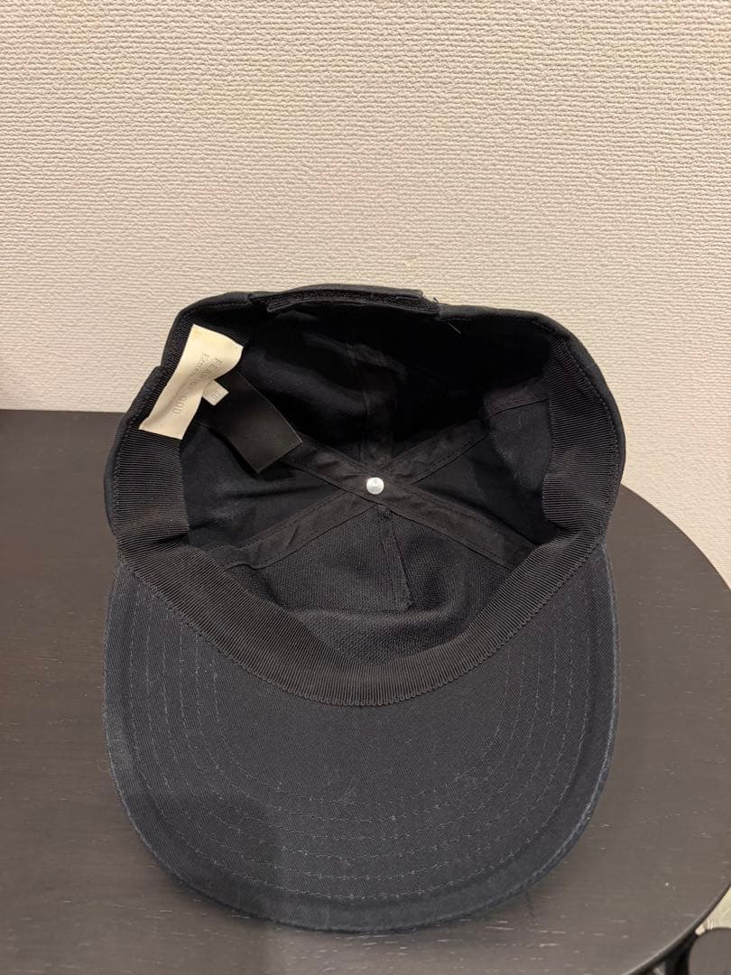 ZEGNA×FEAR OF GOD ロゴキャップ 黒