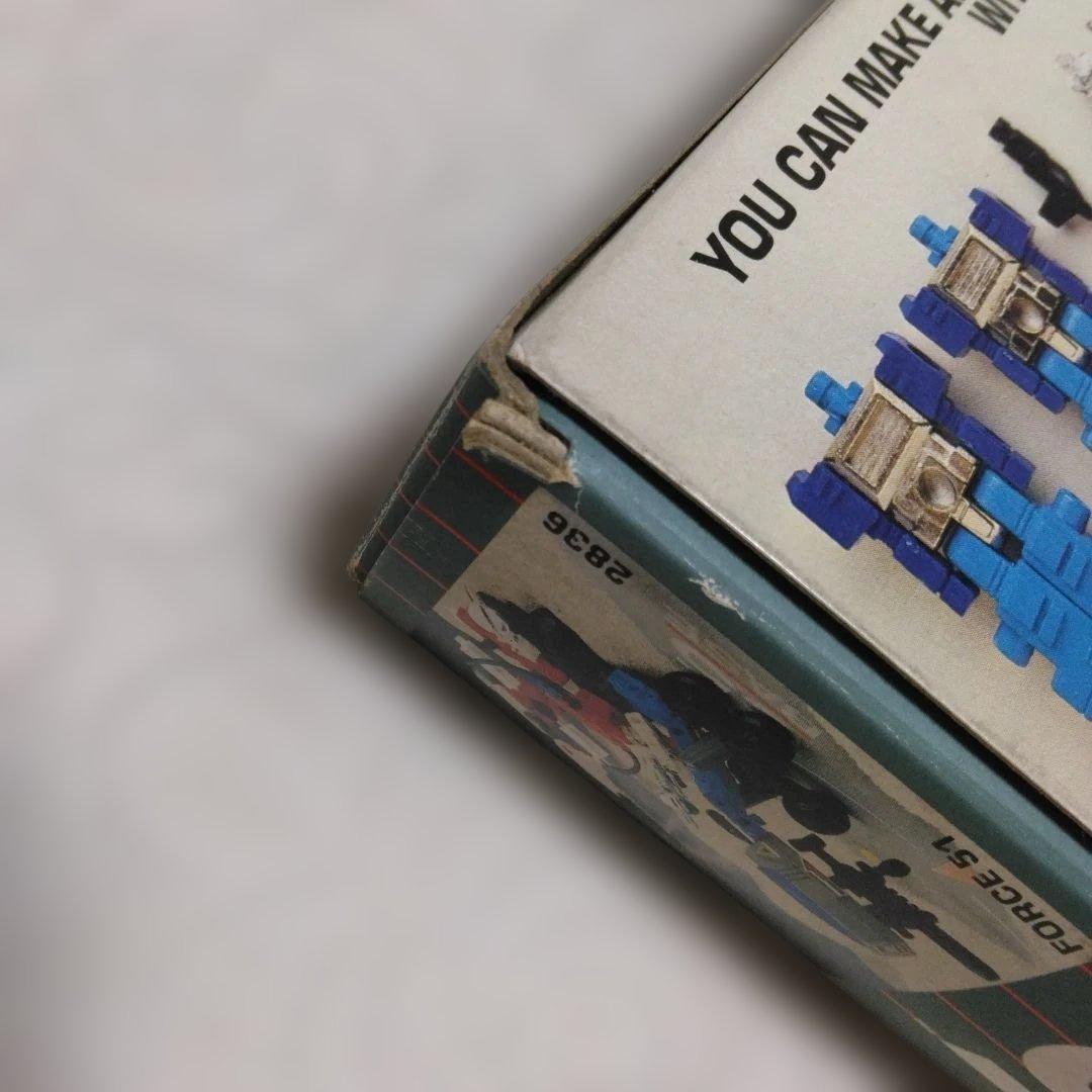 海外版(欠損あり) 合体戦士ブロックマン　タカラ　当時物1980年代