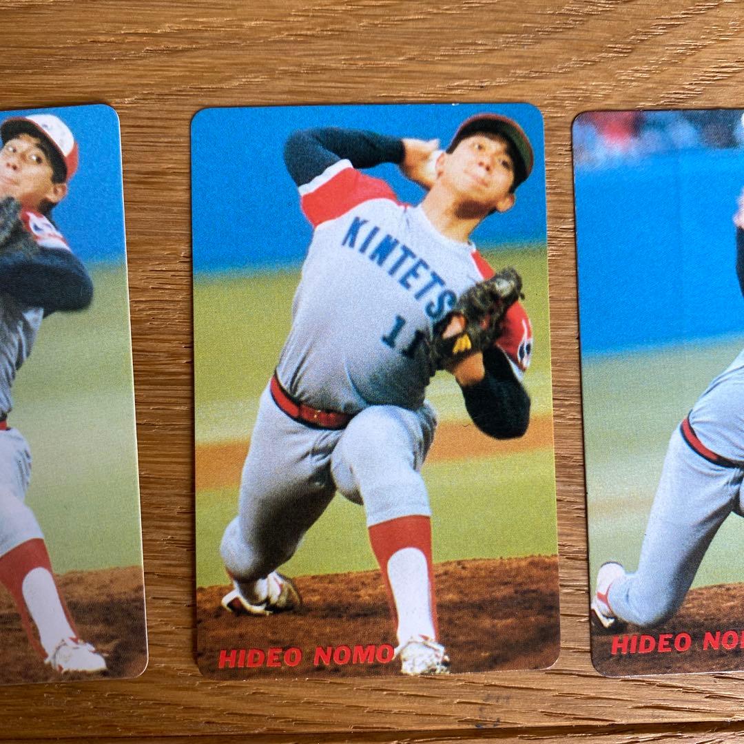 レア！　野茂英雄　8枚セット　カルビー　プロ野球チップス　カード　1991